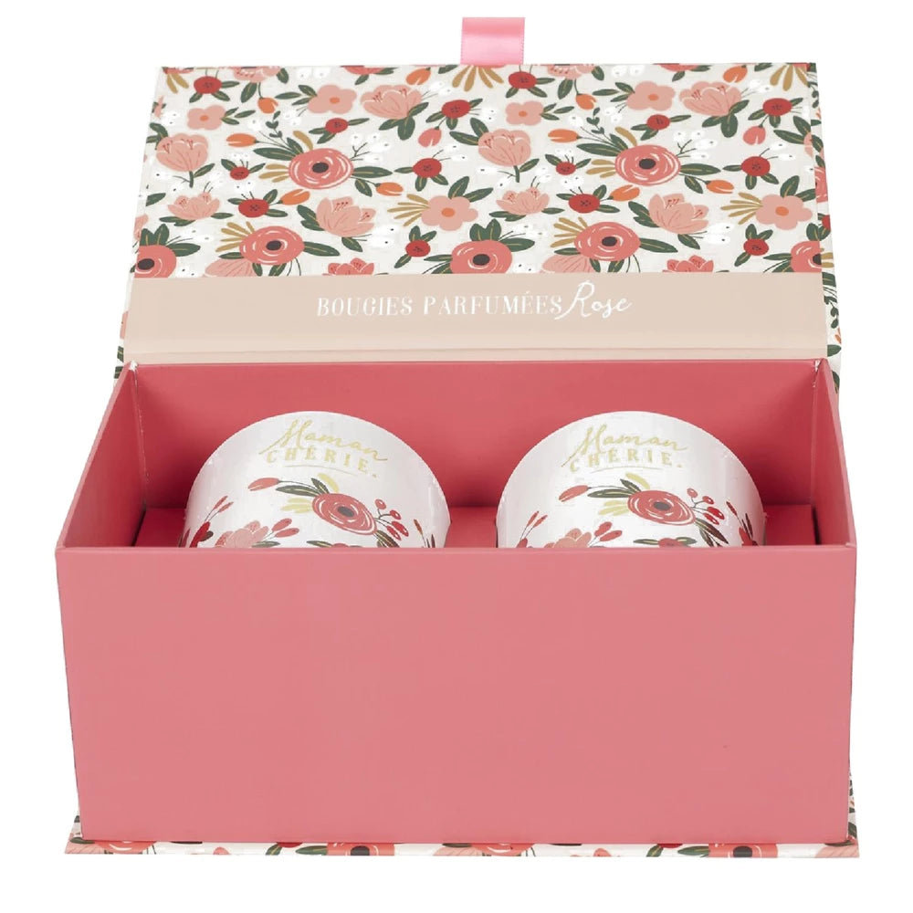 Set di 2 candele profumate per la mamma
