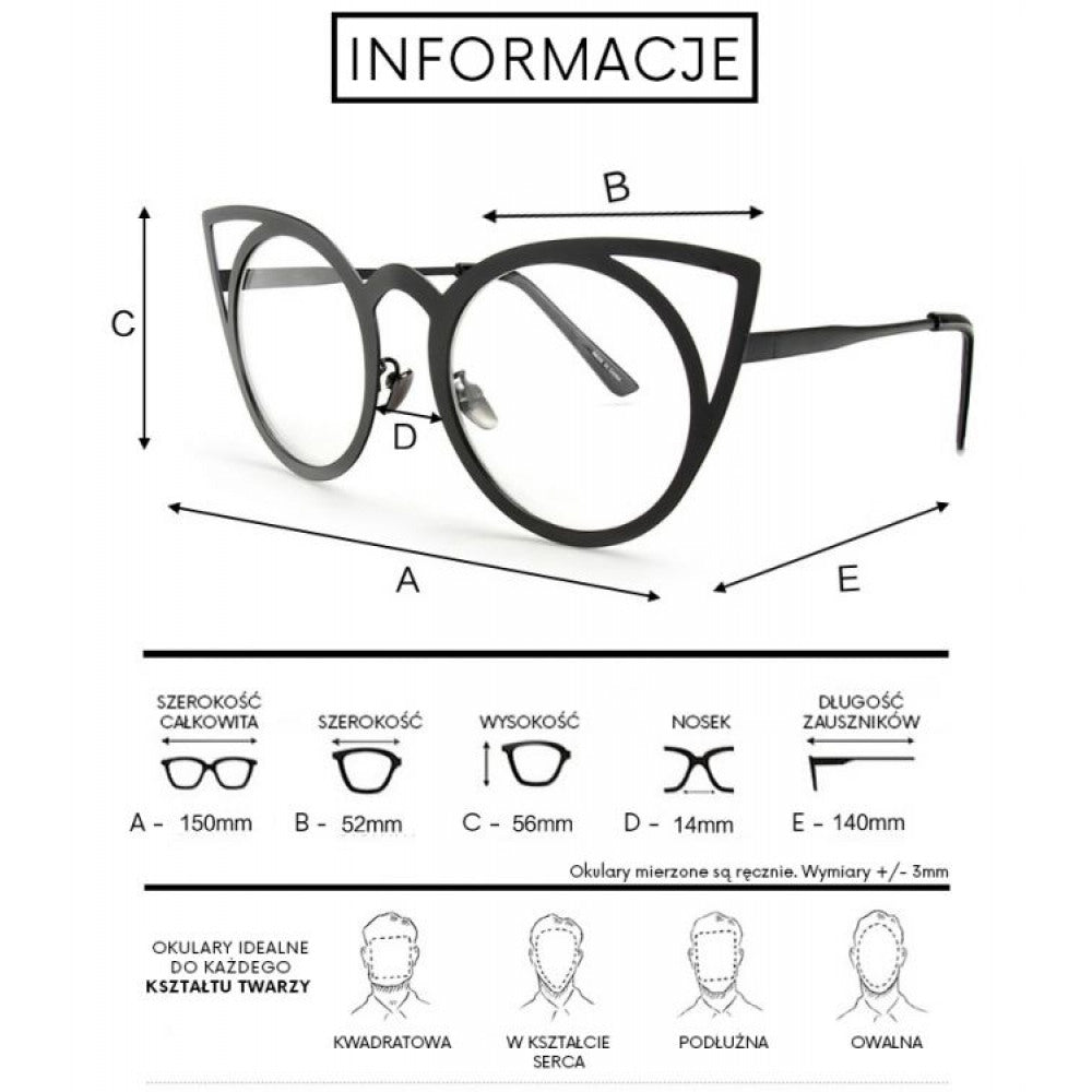 OCCHIALI "ROYAL CAT EYES"