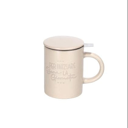 TISANIERA CON SCRITTA