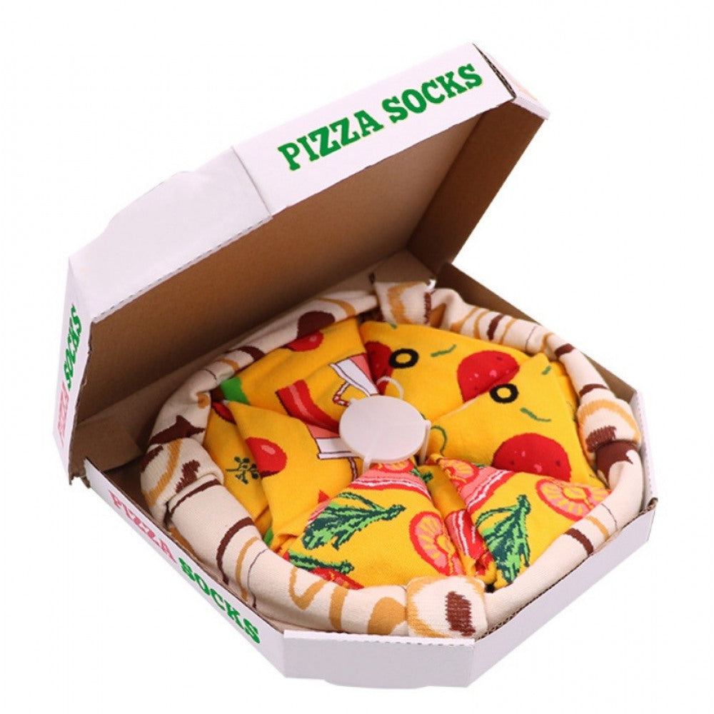 CALZINI Pizza XXL Set Regalo 4in1 SOCKS