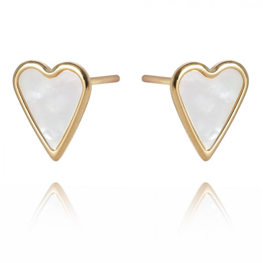 ORECCHINI WHITE LOVE