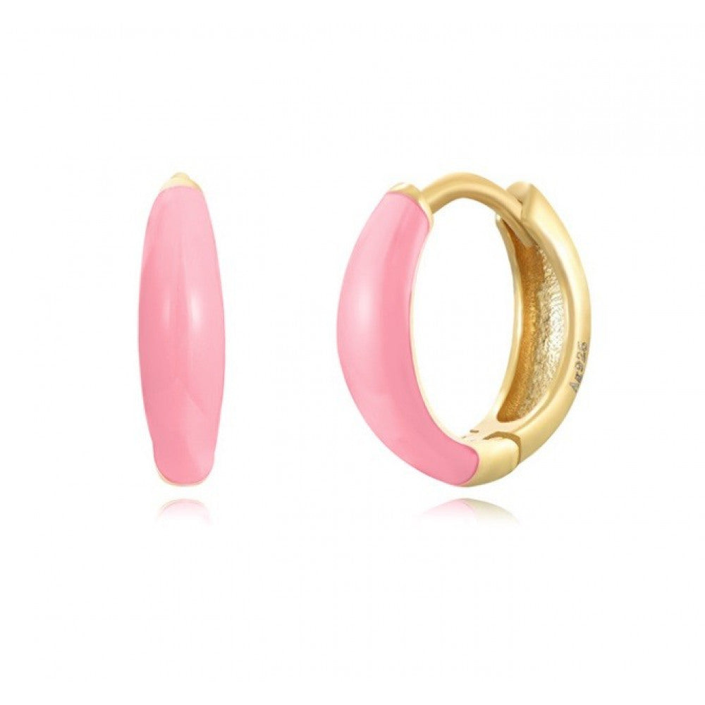 ORECCHINI PASTEL ROSE