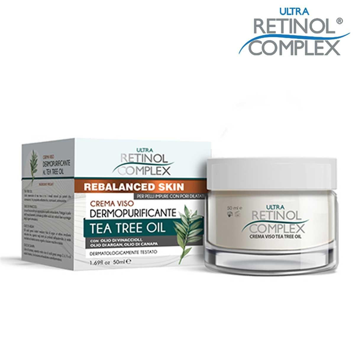 Retinol complex ultra crema viso tea tree oil