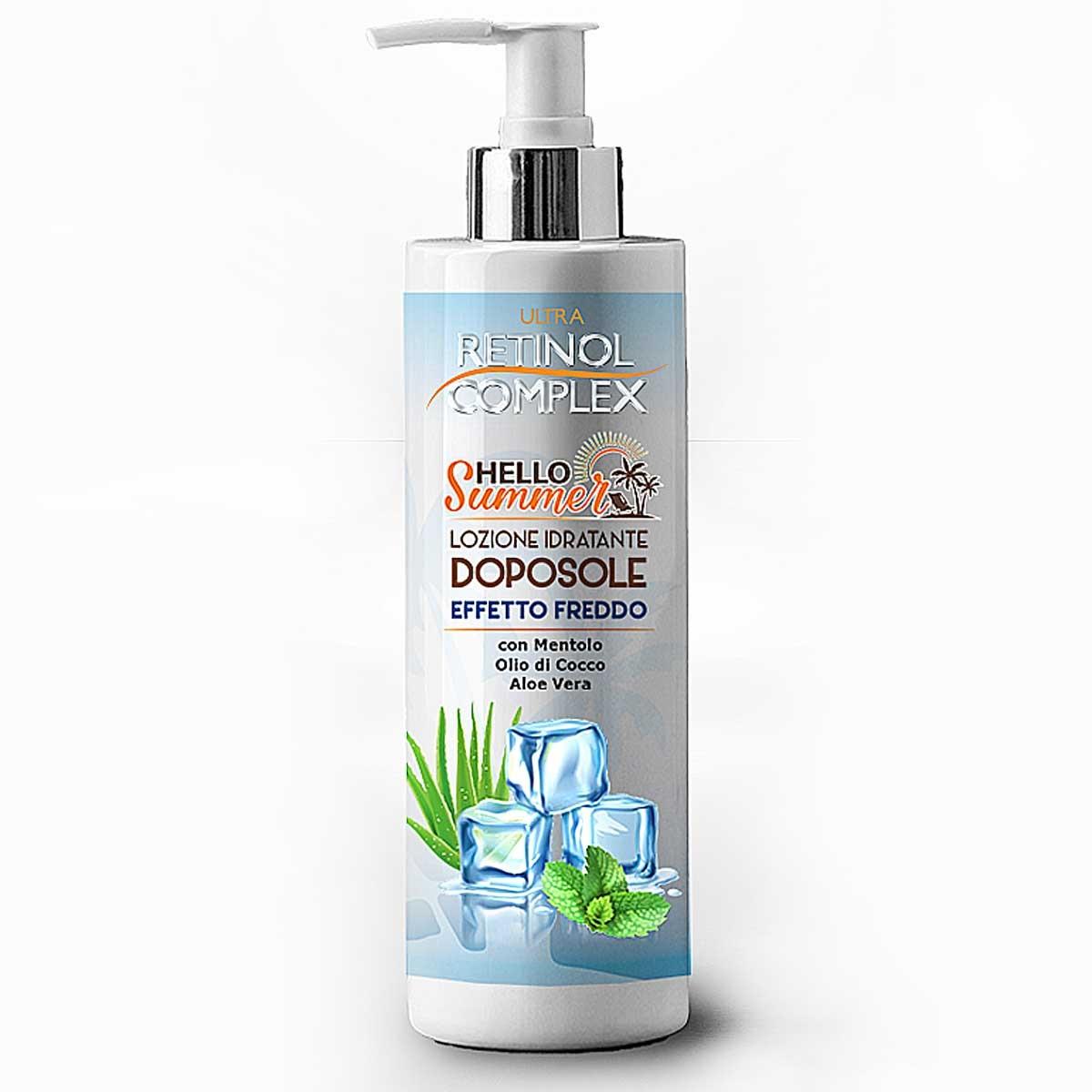 Retinol complex hello summer crema doposole effetto freddo