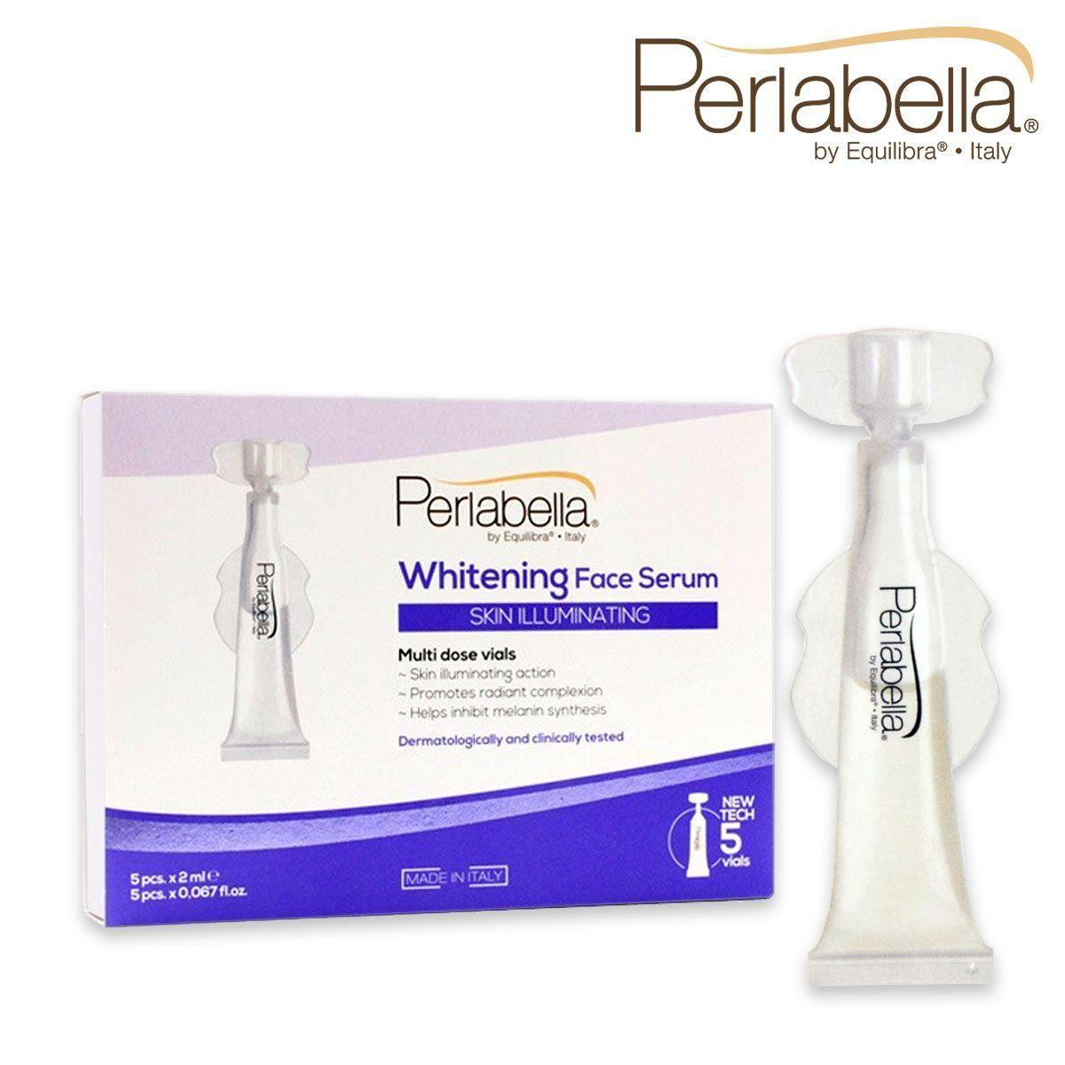 Perlabella equilibra whitening face serum 5 pezzi x 2 ml