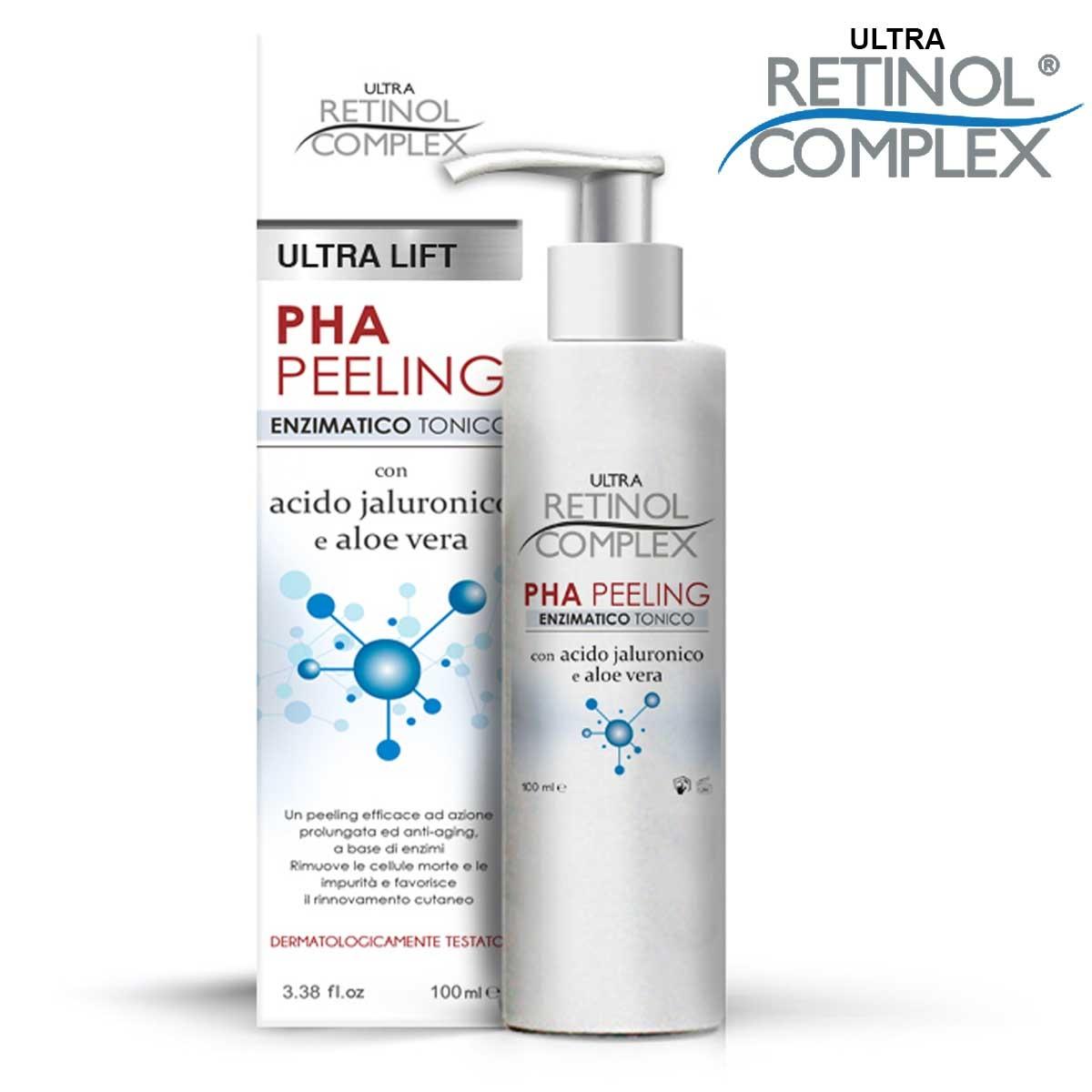 Retinol complex : pha peeling enzimatico tonico