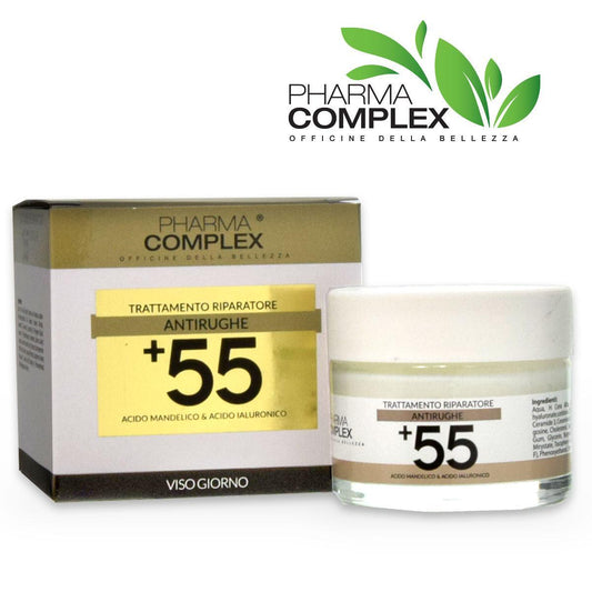 Pharma complex crema viso antirughe + 55