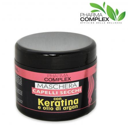 Pharma complex maschera capelli secchi con keratina