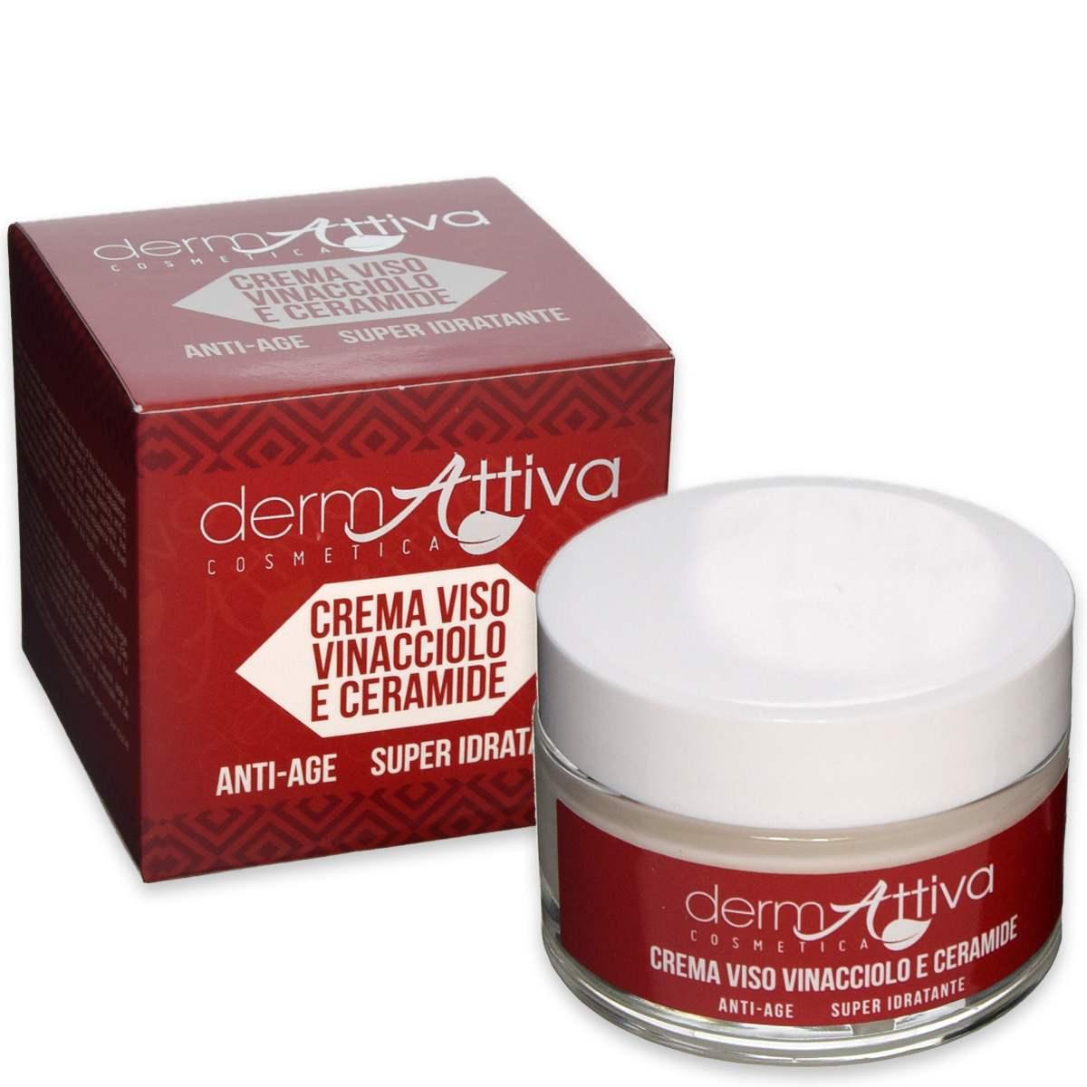 Dermattiva crema viso vinacciolo e ceramide
