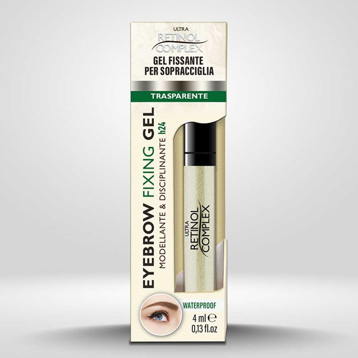 Retinol complex gel fissante per sopracciglia trasparente