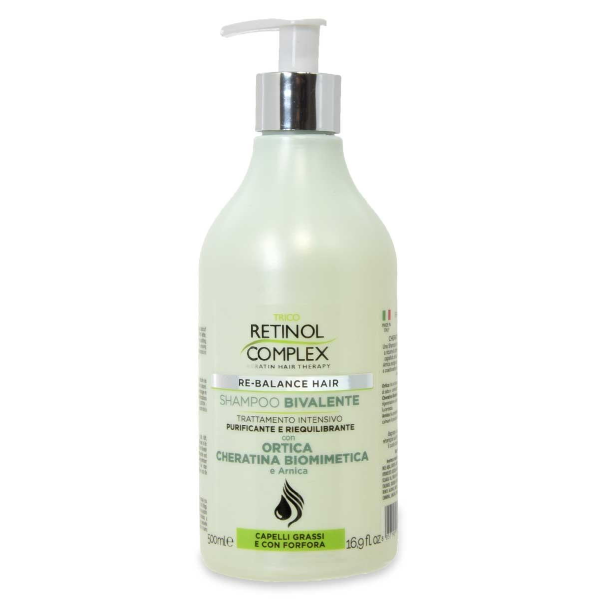 Retinol complex shampoo antiforfora bivalente 500 ml
