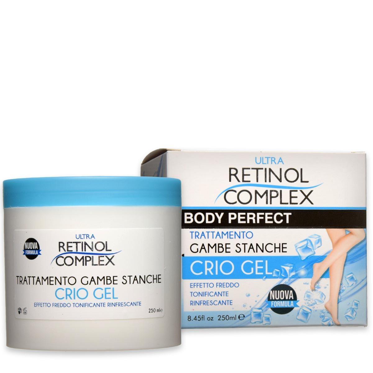 Retinol complex crio gel gambe stanche