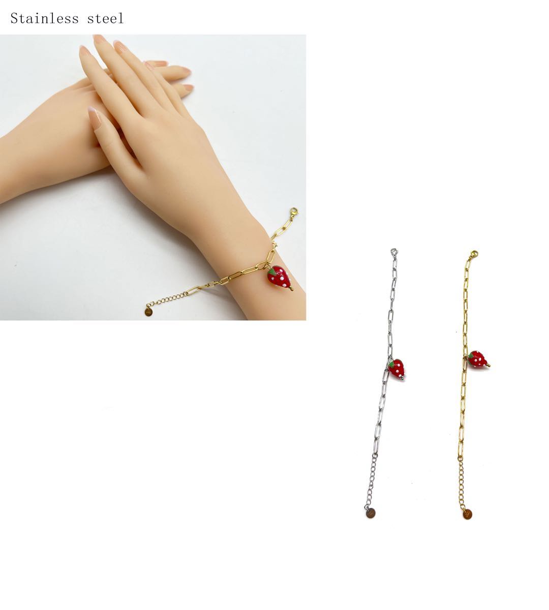 BRACCIALE FRAGOLA