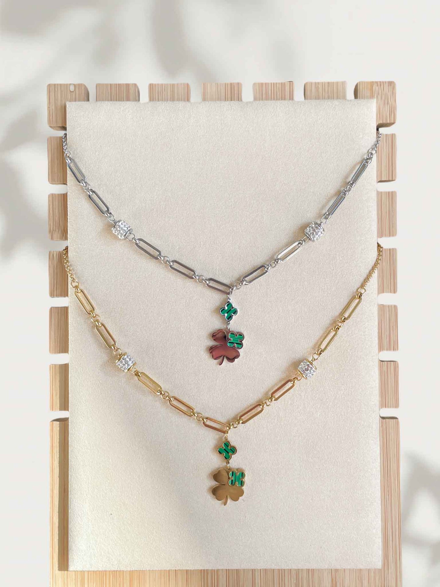 COLLANA QUADRIFOGLIO