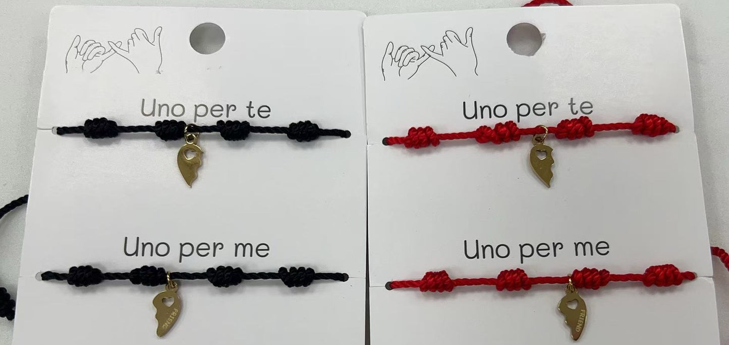 BRACCIALI DUO DELL' AMORE / AMICIZIA