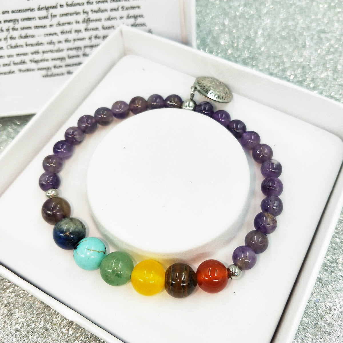 BRACCIALE PORTA FORTUNA : CHAKRA