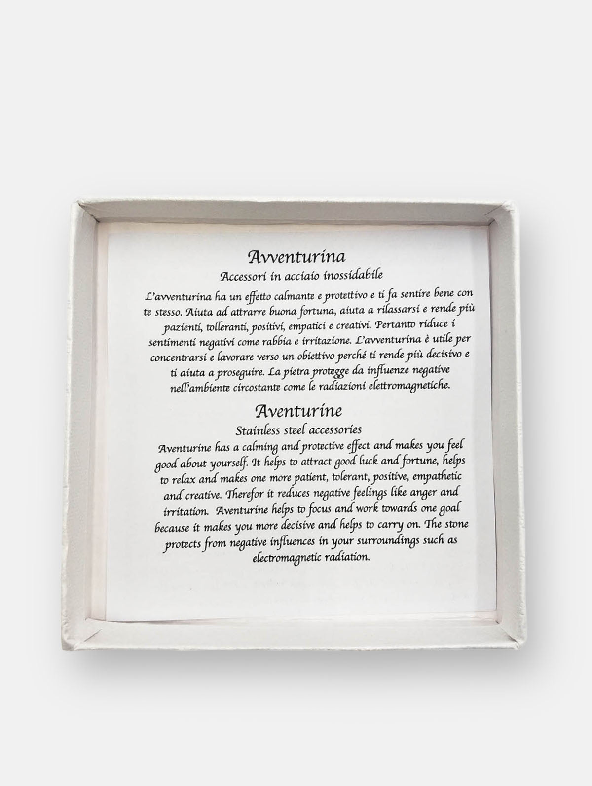 BRACCIALE AVVENTURINA