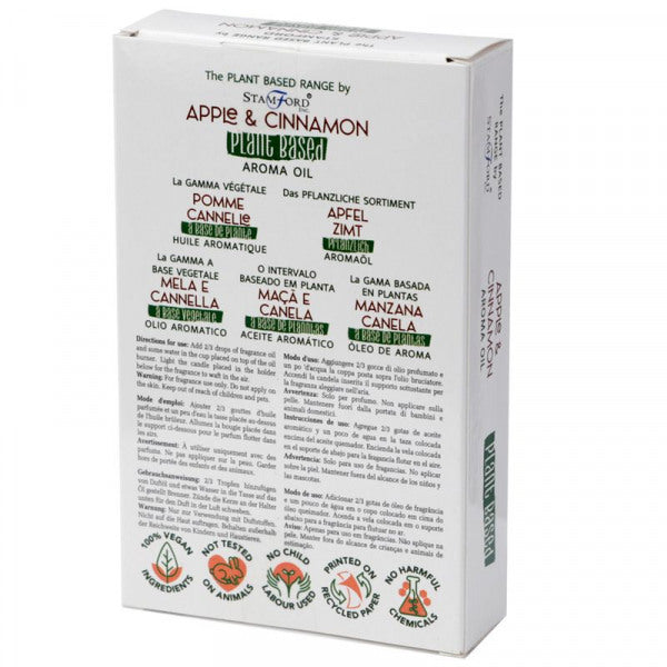Olio aromatico a base vegetale - Cannella e mela