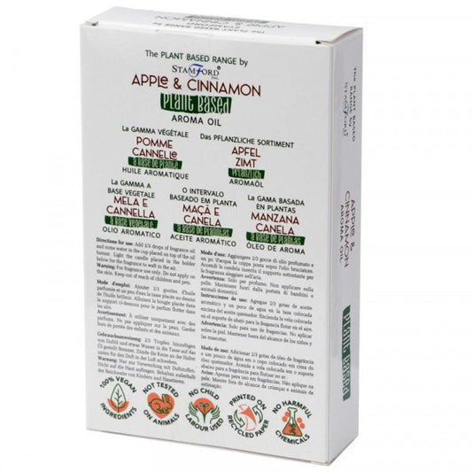 Olio aromatico a base vegetale - Cannella e mela