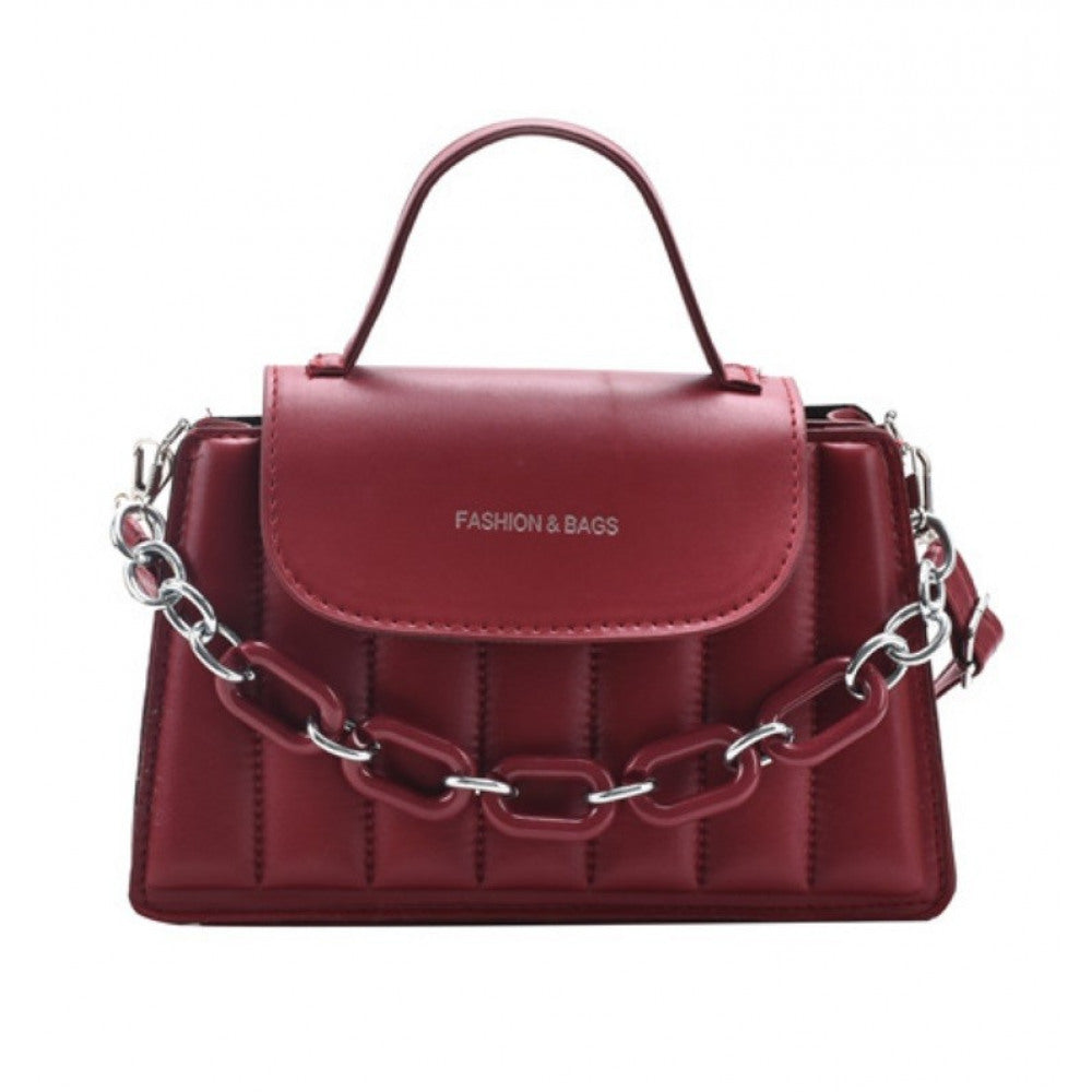 BORSA IN ECOPELLE BORDEAUX