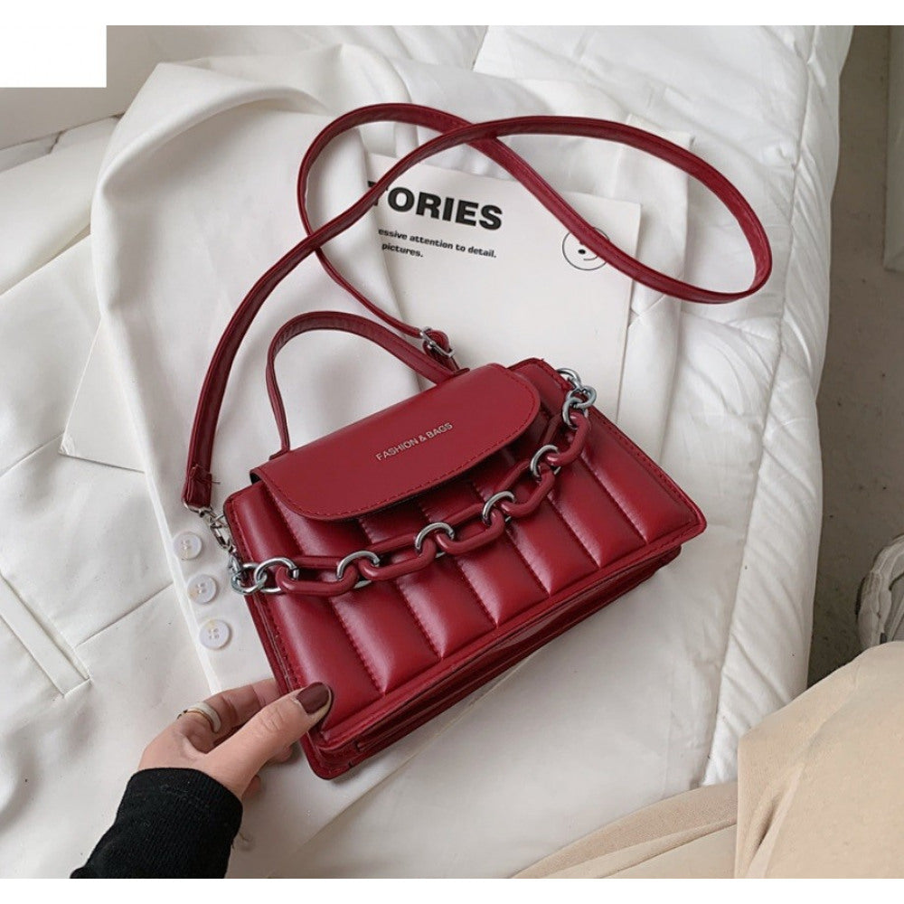 BORSA IN ECOPELLE BORDEAUX