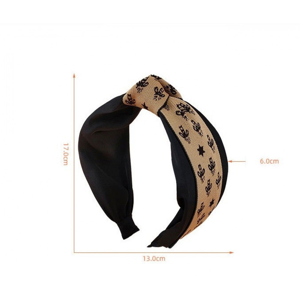 CERCHIETTO TURBANTE MARRONE