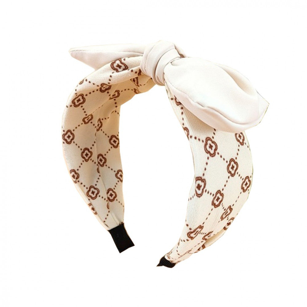 CERCHIETTO FIOCCO CREMA