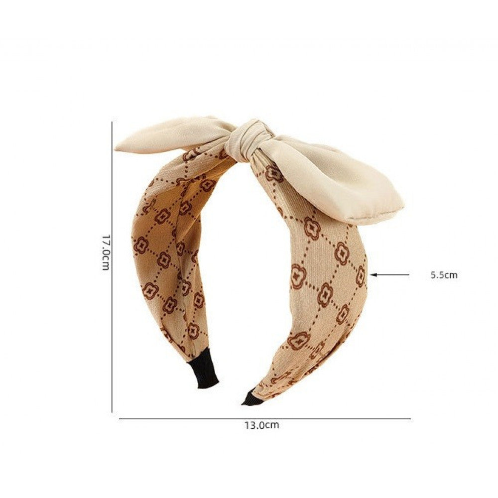 CERCHIETTO FIOCCO CREMA