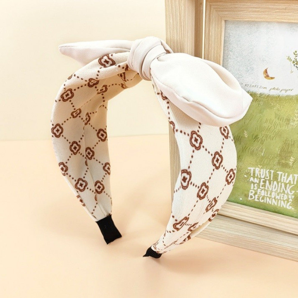 CERCHIETTO FIOCCO CREMA