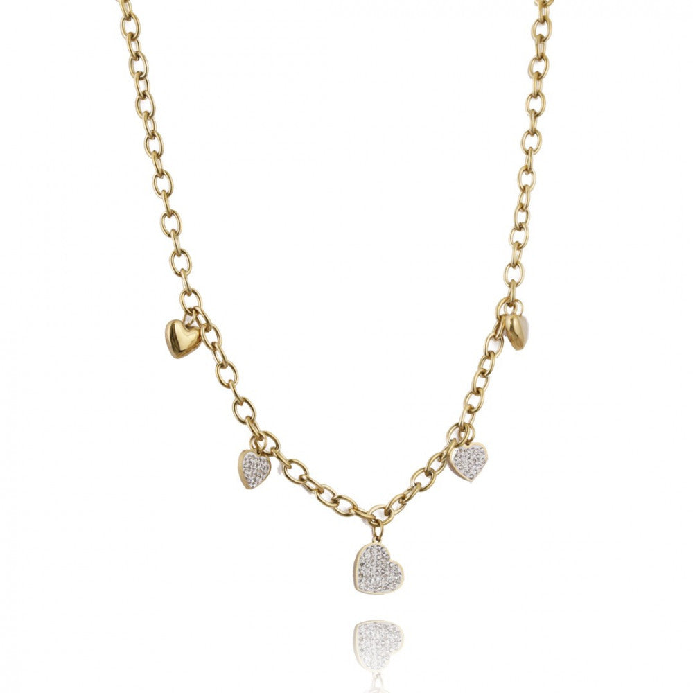 COLLANA CUORE D'ORO