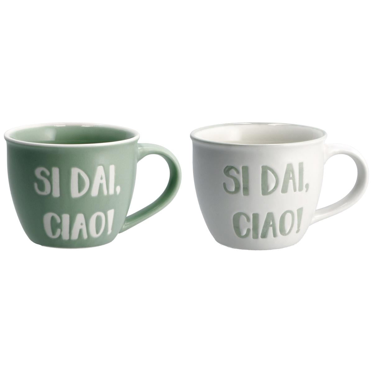 TAZZA COLAZIONE : SI DAI CIAO !