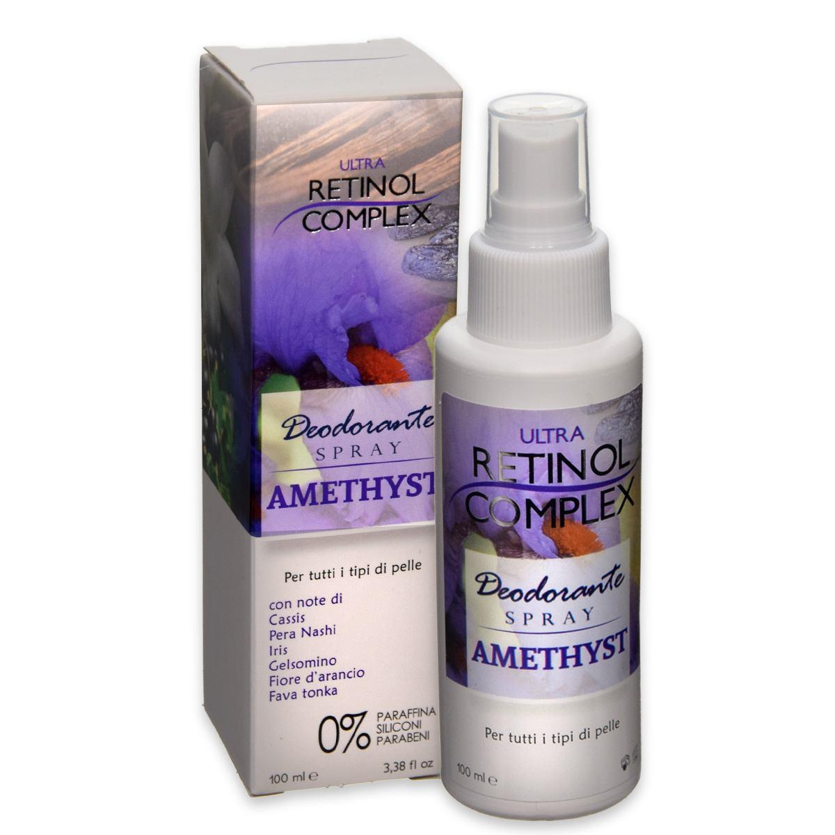 Retinol complex : deodorante amethyst