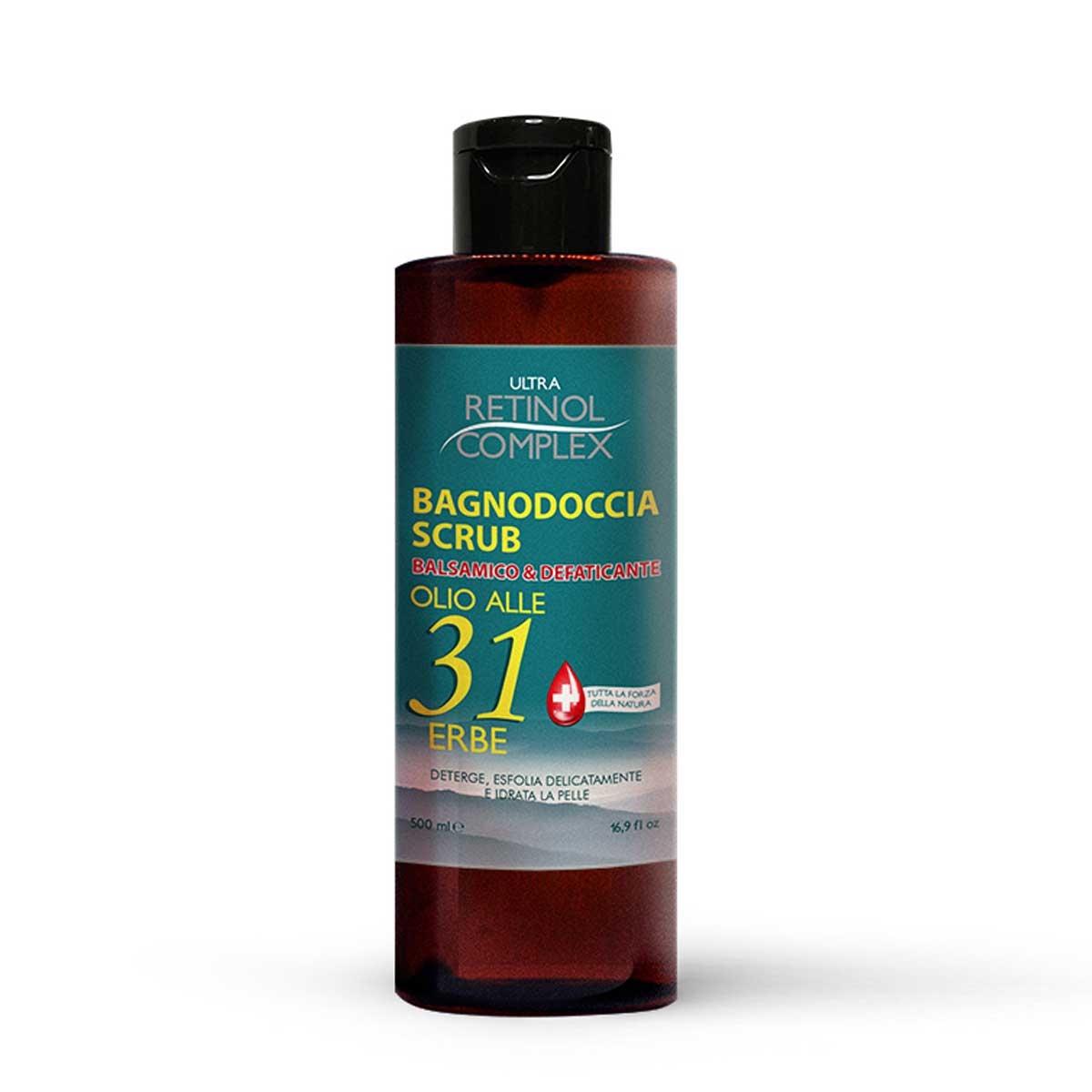 Retinol complex : bagnodoccia scrub olio 31 erbe