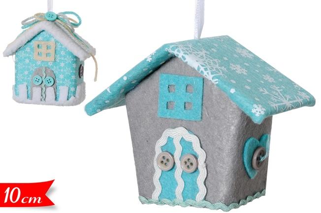 DECORAZIONE NATALIZIA CASETTE