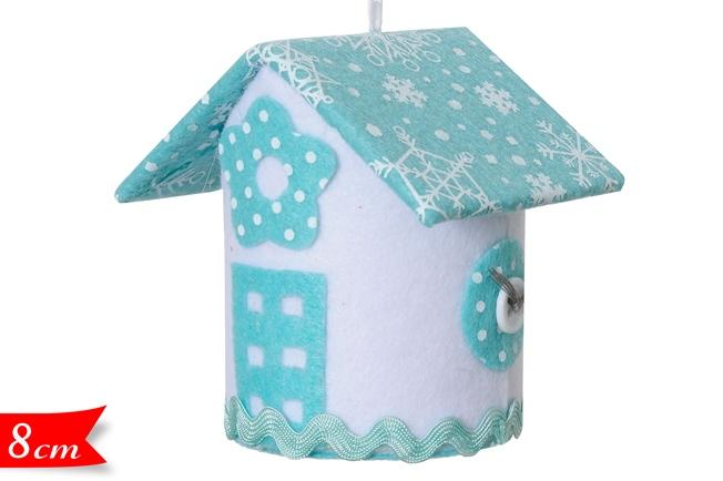 DECORAZIONE NATALIZIA CASETTE