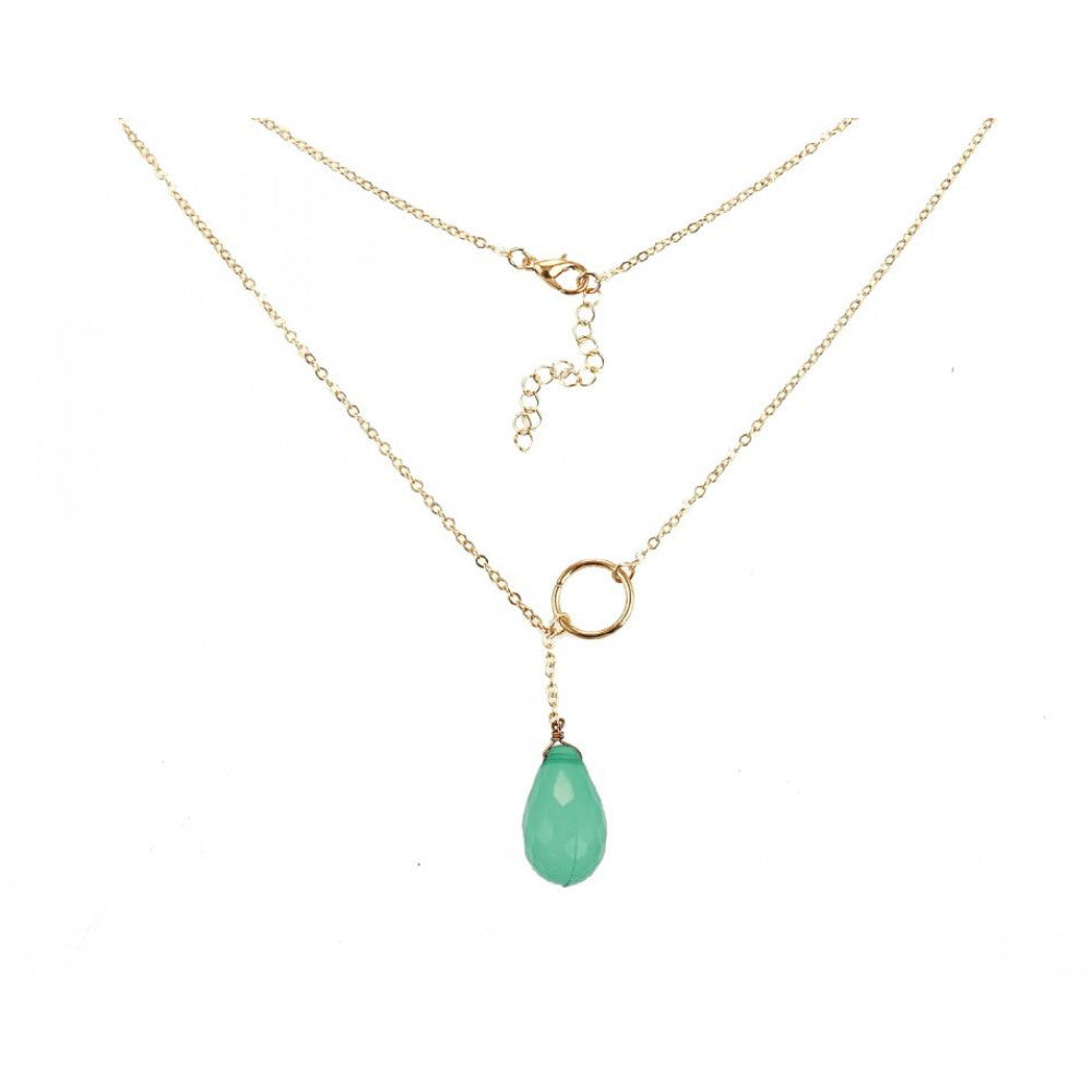 COLLANA CRISTALLO VERDE