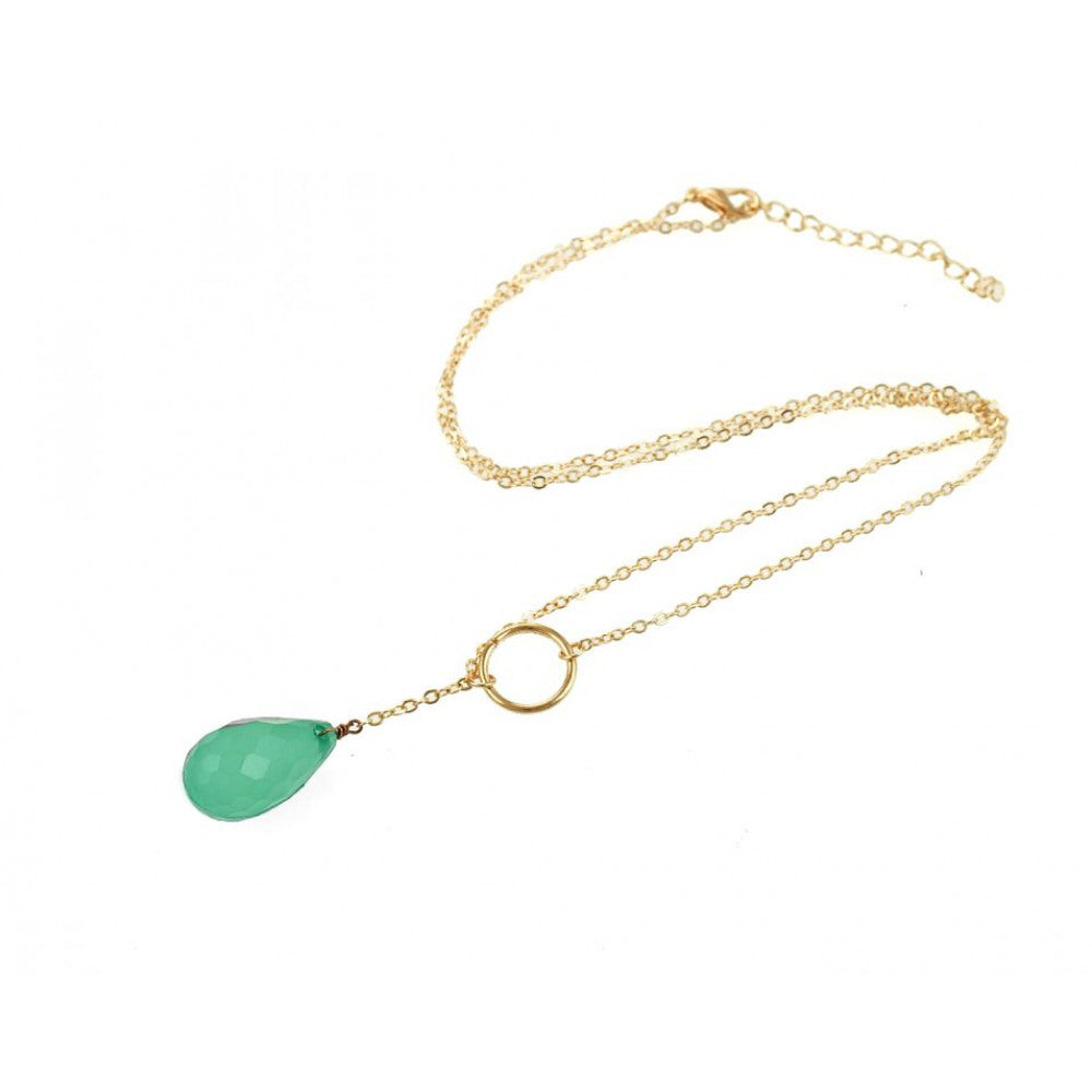 COLLANA CRISTALLO VERDE