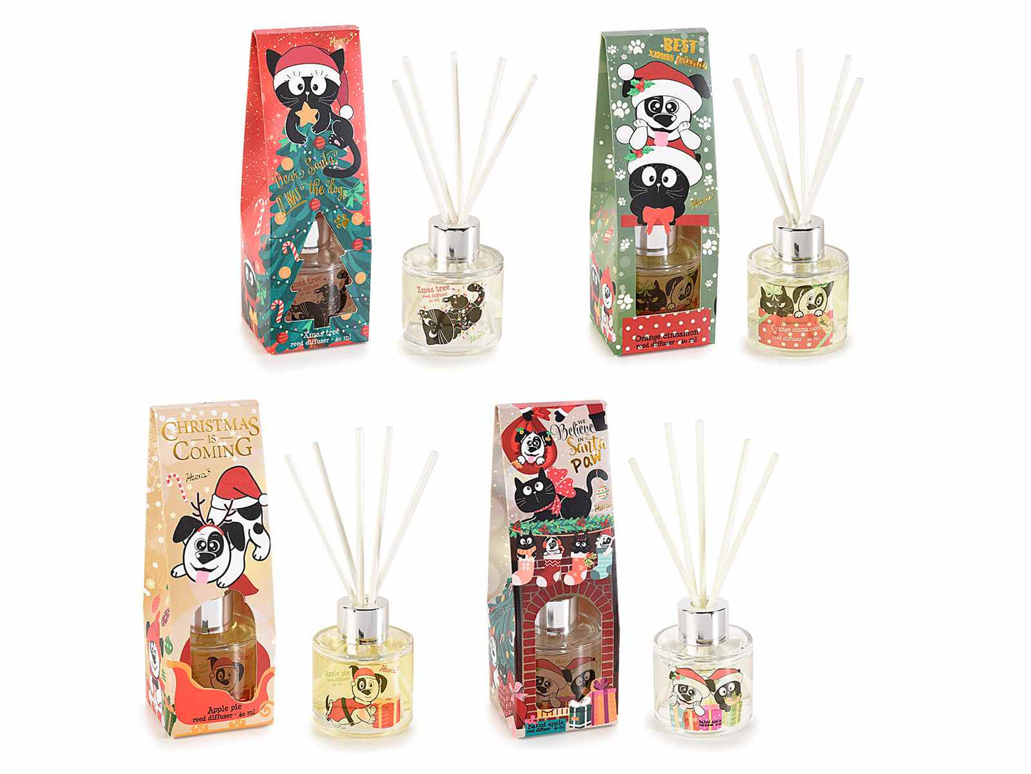 PROFUMATORE AMBIENTE Xmas Best Friends firmato 14zero3