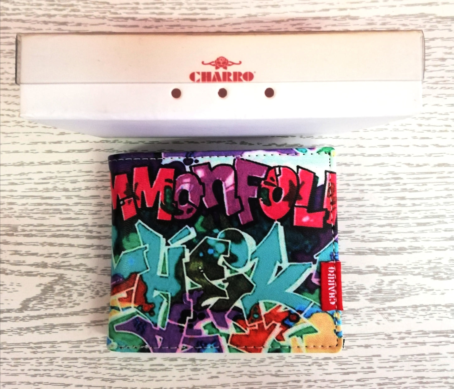 PORTAFOGLIO UOMO CHARRO " GRAFFITI "