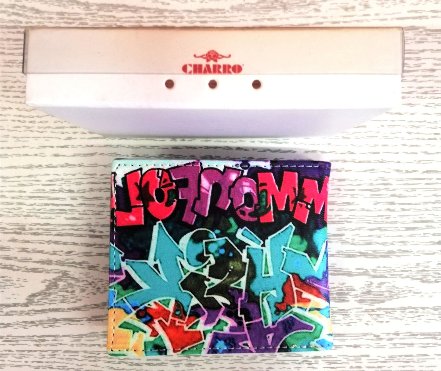 PORTAFOGLIO UOMO CHARRO " GRAFFITI "