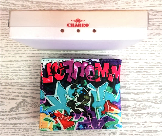 PORTAFOGLIO UOMO CHARRO " GRAFFITI "