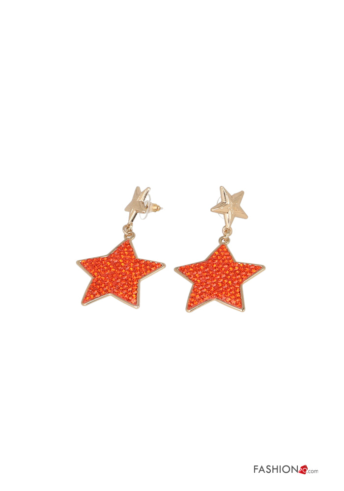 ORECCHINI STELLA ORANGE