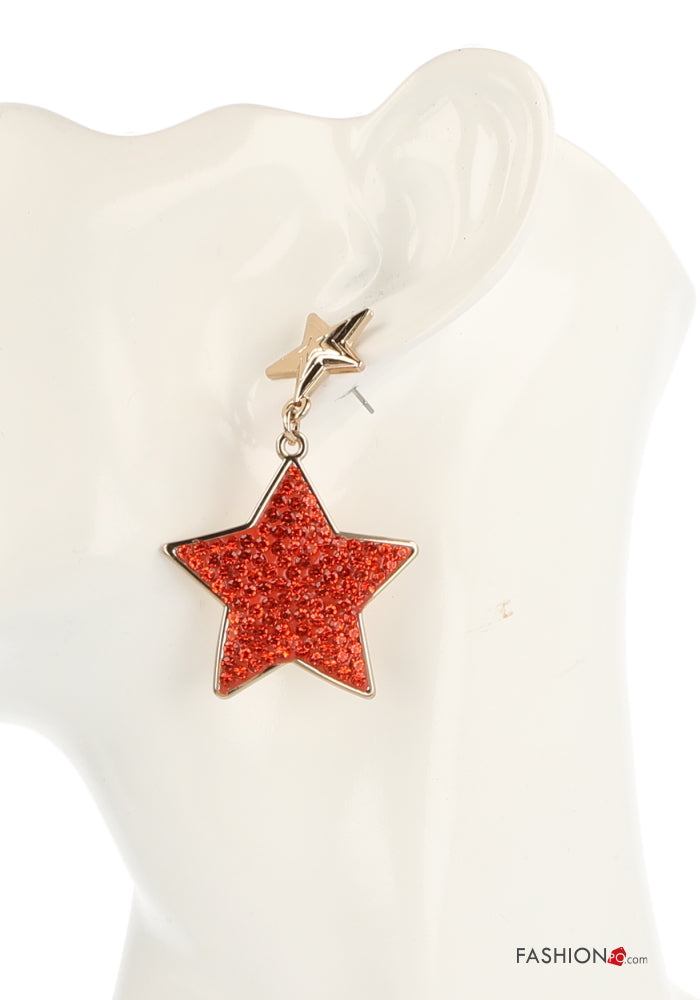 ORECCHINI STELLA ORANGE