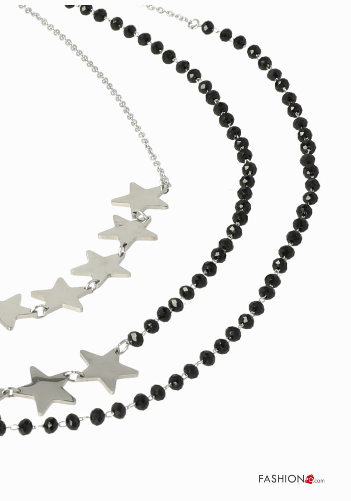 COLLANA BLACK STARS