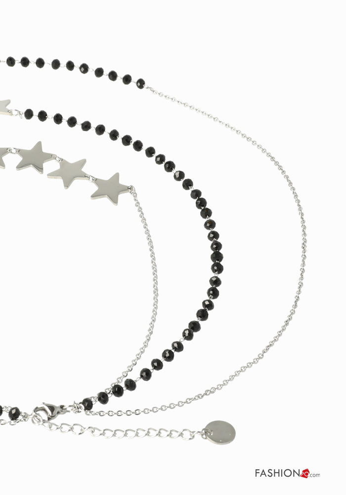 COLLANA BLACK STARS