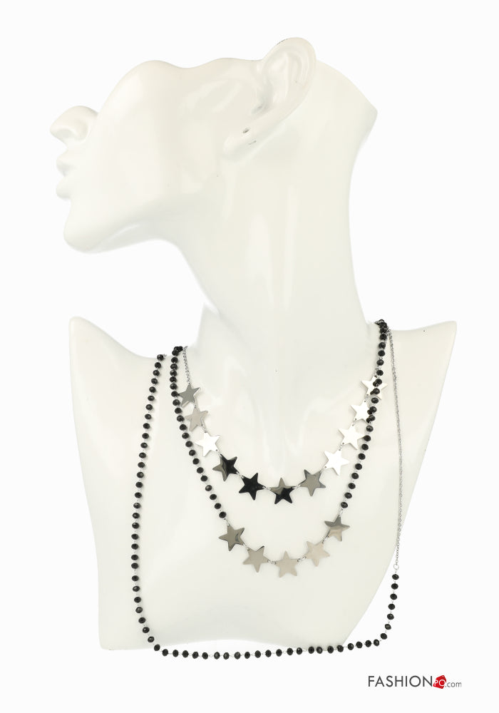 COLLANA BLACK STARS
