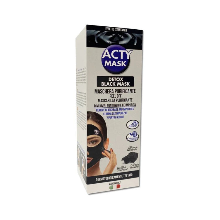Acty Mask Detox Carbone Naturale