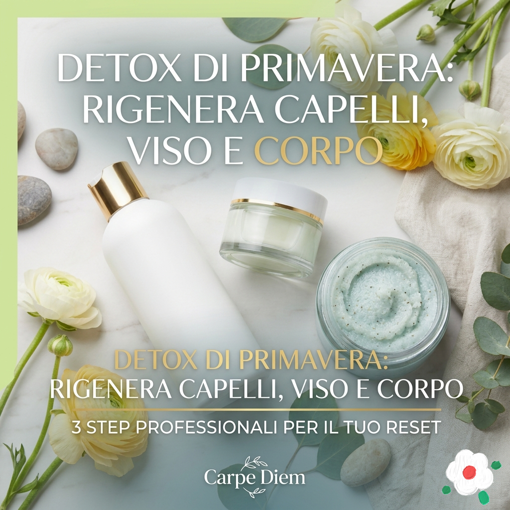Detox di Primavera: 3 Step Professionali per Rigenerare Capelli, Viso e Corpo