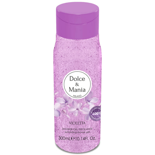 DOLCE & MANIA VIOLETTA SHOWER GEL SCRUB 300 ML