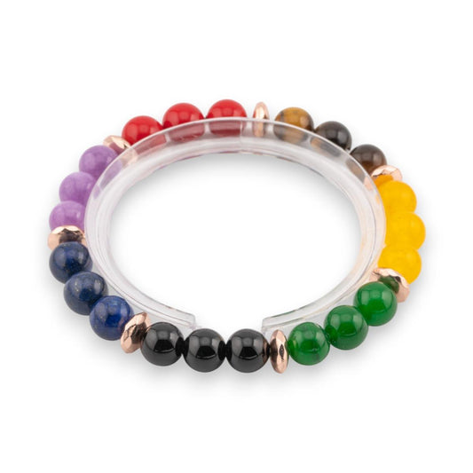 BRACCIALE PIETRE CHAKRA